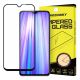 Wozinsky for Xiaomi Redmi Note 8 Pro Tempered Glass Full Glue Super Tough Screen Protector Full Coveraged with Frame Case Friendly black