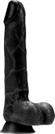 PVC Dildo 21.5cm black