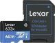 Lexar 64GB High-Performance 633x microSDHC™/microSDXC™ UHS-I, up to 95MB/s read 45MB/s write