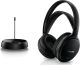 Philips SHC5200 Ασύρματα On Ear Ακουστικά Τηλεόρασης Μαύρα