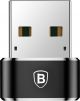 Baseus converter USB Type-C to USB Adapter Connector black CAAOTG-01 