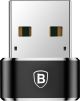 Baseus converter USB Type-C to USB Adapter Connector black CAAOTG-01 