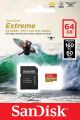 Sandisk Extreme microSDXC 64GB U3 V30 A2 with Adapter Drone