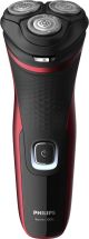 Philips Shaver 1000 S1333/41 Ξυριστική Μηχανή Προσώπου Επαναφορτιζόμενη