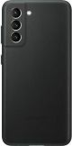 Samsung Leather Cover Μαύρο (Galaxy S21+ 5G)