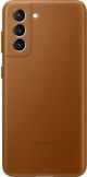 Samsung Leather Cover Καφέ (Galaxy S21+ 5G)