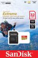 Sandisk Extreme Action microSDHC 32GB U3 V30 A1 with Adapter