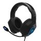 Ακουστικά Stereo Media-Tech COBRA PRO YETI MT3599 3.5mm για Gamers με Μικρόφωνο, Ρύθμιση Έντασης Ήχου και Ελαφρύ Φωτισμό Μαύρα
