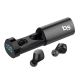 Bluetooth Earphone Stereo - Blue Star TWS LT1 PRO black with power bank
