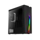 Aerocool Bolt Midi Tower Black (AEROPGSBOLT-BK-RGB)