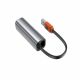 Baseus Steel Cannon USB-C - LAN, Gigabit network adapter (CAHUB-AF0G)
