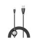 Baseus Lightning Big Eye Digital display Data Cable 2A 1m Black (CALEYE-01) (BASCALEYE-01)