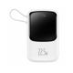 Baseus Qpow Power Bank 10000mAh 22.5W με Θύρα USB-A και Θύρα USB-C Power Delivery / Quick Charge 3.0 Λευκό (PPQD060102) (BASPPQD060102)