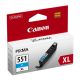 Canon Μελάνι Inkjet CLI-551C XL Cyan (6444B001) (CAN-CLI551CXL)