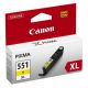 Canon Μελάνι Inkjet CLI-551YXL Yellow (6446B001) (CAN-CLI551YXL)