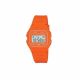Casio Collection Ψηφιακό Ρολόι Μπαταρίας με Καουτσούκ Orange (F-91WC-4A2EF) (CASF91WCA2EF)