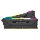Corsair RAM VENGEANCE RGB PRO SL 16GB (2x8GB) DDR4 DRAM 3600MHz C18 Memory Kit – Black (CMH16GX4M2D3600C18) (CORCMH16GX4M2D3600C18)