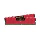 Corsair VENGEANCE LPX 16GB (2 x 8GB) DDR4 DRAM 2666MHz C16 Memory Kit Red (CMK16GX4M2A2666C16R)