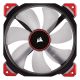 Corsair ML140 PRO LED Red 140mm PWM Premium Magnetic Levitation Fan (CO-9050047-WW)