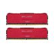 Crucial RAM Ballistix 32GB Kit (2 x 16GB) DDR4-3000 RGB (Red) (BL2K16G30C15U4R) (CRUBL2K16G30C15U4R)