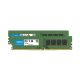 Crucial RAM 16GB Kit (2 x 8GB) DDR4-3200 UDIMM  (CT2K8G4DFS832A) (CRUCT2K8G4DFS832A)