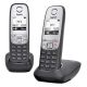 Ασύρματο Τηλέφωνο Gigaset A415 Duo Black (L36852-H2505-B101) (GGSL36852-H2505-B101)