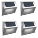 123LED Solar Stair Lighting Sherpa Silver (4 pieces) (LDR09067)