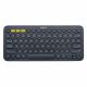 Logitech K380 Keyboard EN-US (Grey, Bluetooth)