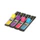 Σελιδοδείκτες 3M Post-It 1/2 Inch 4 Χρώματα (Κίτρινο, Ρόζ, Μώβ, Γαλάζιο) (MMM101040)