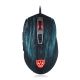 Motospeed V60 Wired gaming mouse blue color