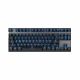 Motospeed GK82 Black Wireless Mechanical Keyboard Ice Blue Backlit Black Switch GR Layout