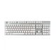 Motospeed GK89 White Wireless Mechanical Keyboard Ice Blue Backlit Red Switch Gr Layout