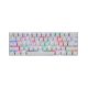 Motospeed CK62/Κ62 White Bluetooth Mechanical Keyboard RGB Blue Switch GR Layout