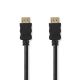 Nedis High Speed HDMI™ Cable 1.00 m Black (CVGT34000BK10) (NEDCVGT34000BK10)