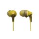 Panasonic RP-HJE125 Yellow Headphones (RPHJE125EY) (PANRPHJE125EY)