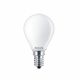 Philips E14 LED Warm White Mat Ball Bulb 6.5W (60W) (LPH02384) (PHILPH02384)