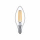 Philips E14 LED Warm White Filament Candle Bulb 6.5W (60W) (LPH02439) (PHILPH02439)