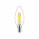 Philips E14 LED WarmGlow Filament Candle Bulb 3.4W (40W) (LPH02559) (PHILPH02559)