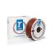 REAL PLA Matte 3D Printer Filament - Dark Red - spool of 1Kg - 1.75mm (REALPLAMATTERED1000MM175)