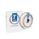 REAL PLA Matte 3D Printer Filament - White - spool of 0.5Kg - 1.75mm (REFPLAMATTEWHITE500MM175)
