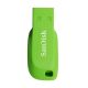 SanDisk Cruzer Blade 64GB USB 2.0 Green (SDCZ50C-064G-B35GE) (SANSDCZ50C-064G-B35GE)
