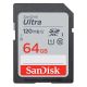 Sandisk Ultra® SDHC & SDXC UHS-I Memory Card 64GB (SDSDUN4-064G-GN6IN) (SANSDSDUN4-064G-GN6IN)