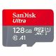 Sandisk Memory 128GB Ultra microSDXC U3 V30 A2  UHS-I with Adapter (SDSQXA1-128G-GN6AA) (SANSDSQXA1-128G-GN6AA)