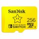 Sandisk microSD 256GB Memory Card for Nintendo Switch (SDSQXAO-256G-GNCZN) (SANSDSQXAO-256G-GNCZN)