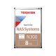 Toshiba X300 - High Performance Hard Drive 3.5'' 8TB (Bulk) (HDWF180UZSVA) (TOSHDWF180UZSVA)