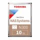 Toshiba N300 - NAS Hard Drive 3.5'' 10TB (HDWG11AUZSVA) (TOSHDWG11AUZSVA)