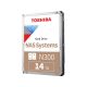 Toshiba N300 - NAS Hard Drive 3.5'' 14TB (HDWG21EUZSVA) (TOSHDWG21EUZSVA)