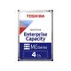 Toshiba MG04ACA Series Enterprise HDD 3.5'' 4TB 512e Standard (MG04ACA400E) (TOSMG04ACA400E)