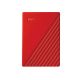 Western Digital My Passport 4TB External USB 3.2 Gen 1 Portable Hard Drive (Red) (WDBPKJ0040BRD-WESN)