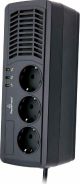POWERTECH σταθεροποιητής ρεύματος PT-AVR1000I, 1000VA/500W, 3x schuko